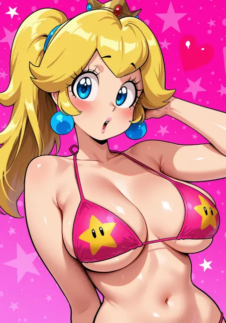 Princess Peach - SAcommeSassy style