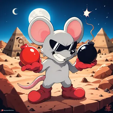 Mouser - Super Mario Bros. 2 / Doki Doki Panic [Pony XL]