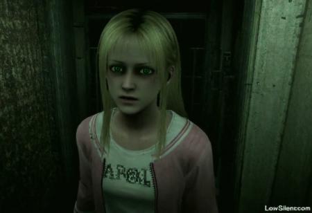 white skin girl, thin, oval face, green eyes, almond eyes, straight nose, blonde hair, long hair, straight hair,   horror pink style, 3d model, horror protagonist,female, PS2, PlayStation japan horror, low quality, silent Hill 2, Resident Evil, octane render,detailed, volumetric, dramatic lighting, eerie, dark, spooky, suspenseful, grim, detailed, distressed, edgy, rock and roll vibe, dark, mysterious, haunting, dramatic, ornate, PlayStation 2 graphics, PlayStation 1