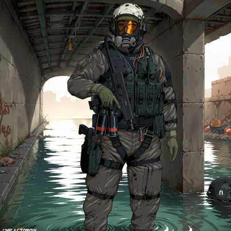 XOF Gas Mask Operator from Metal Gear Solid 5 v1.1