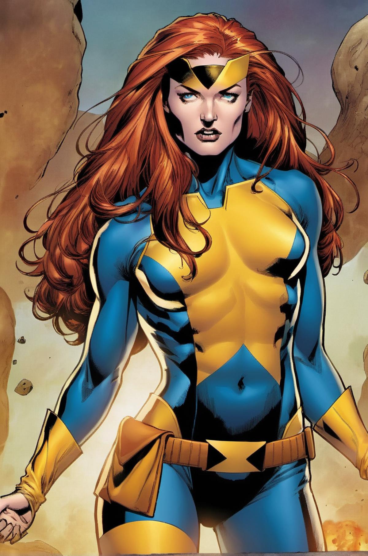 SDXL Marvel Jean Grey image by ainow