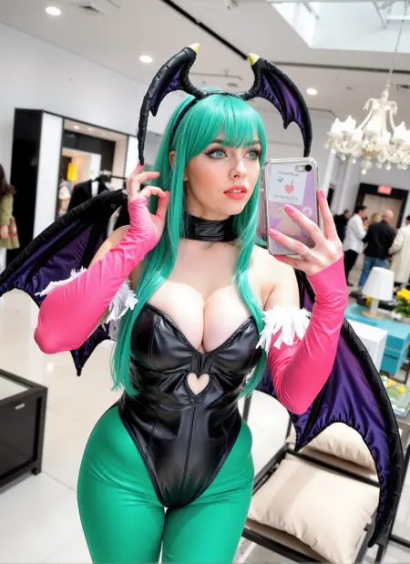 Morrigan Aensland for Flux (Cosplay or Anime)