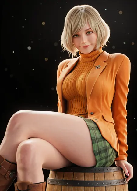 Ashley Graham Resident Evil 4 Remake (IL)