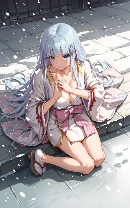 Hime - Bishoujo Mangekyou Ibun Yuki Onna (4 outfits)/ 姬 - 美少女万華鏡異聞 雪おんな (4 outfits)