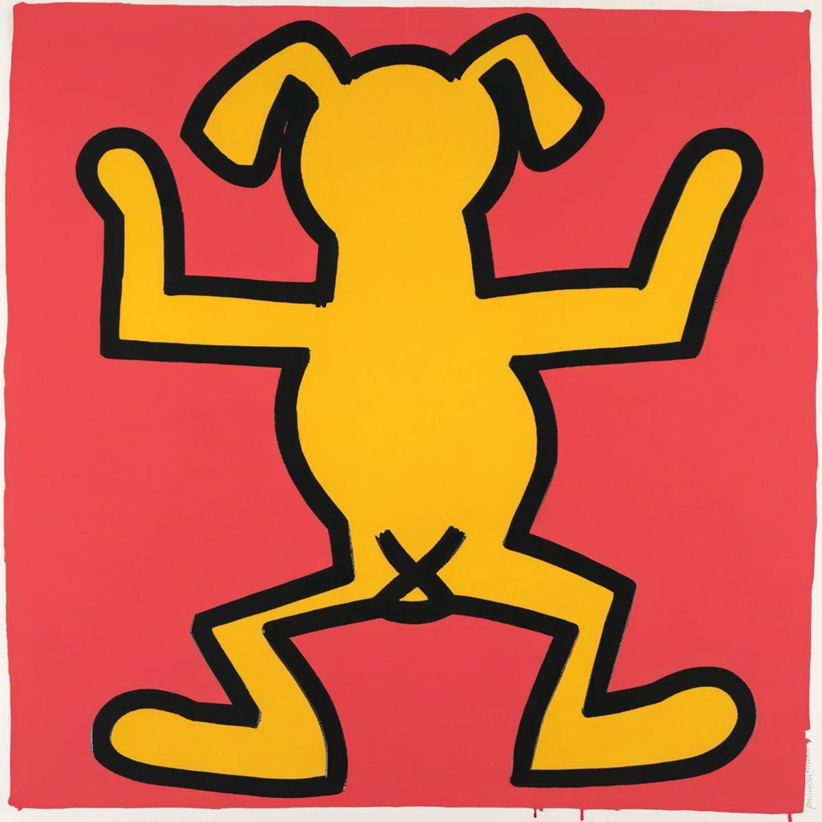 Keith Haring [LoRA SDXL] image by flisbonwlove