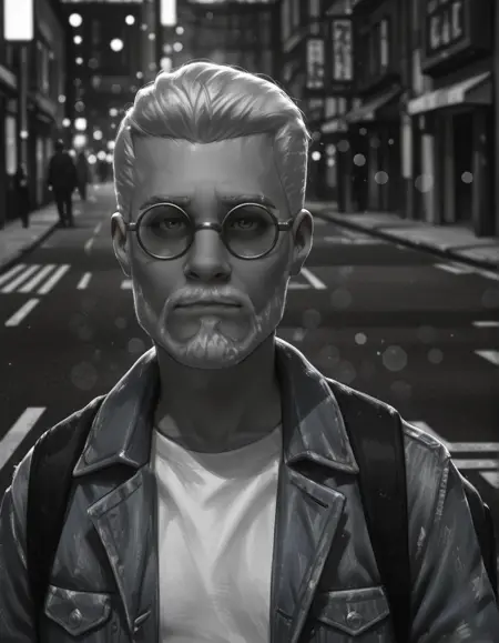 Взрослый Антон (Зайчик) / Adult Anton (Tiny Bunny) (Character) for Illustrious