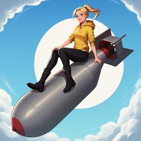 Girl Riding Bomb [ Concept ] by Leaf v2.0 : Pony