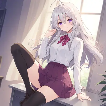 Elaina Academy From Majo No Tabi Tabi Wandering Witch