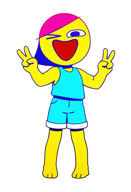 Yellow Little Girl (For girls) | PonyXL