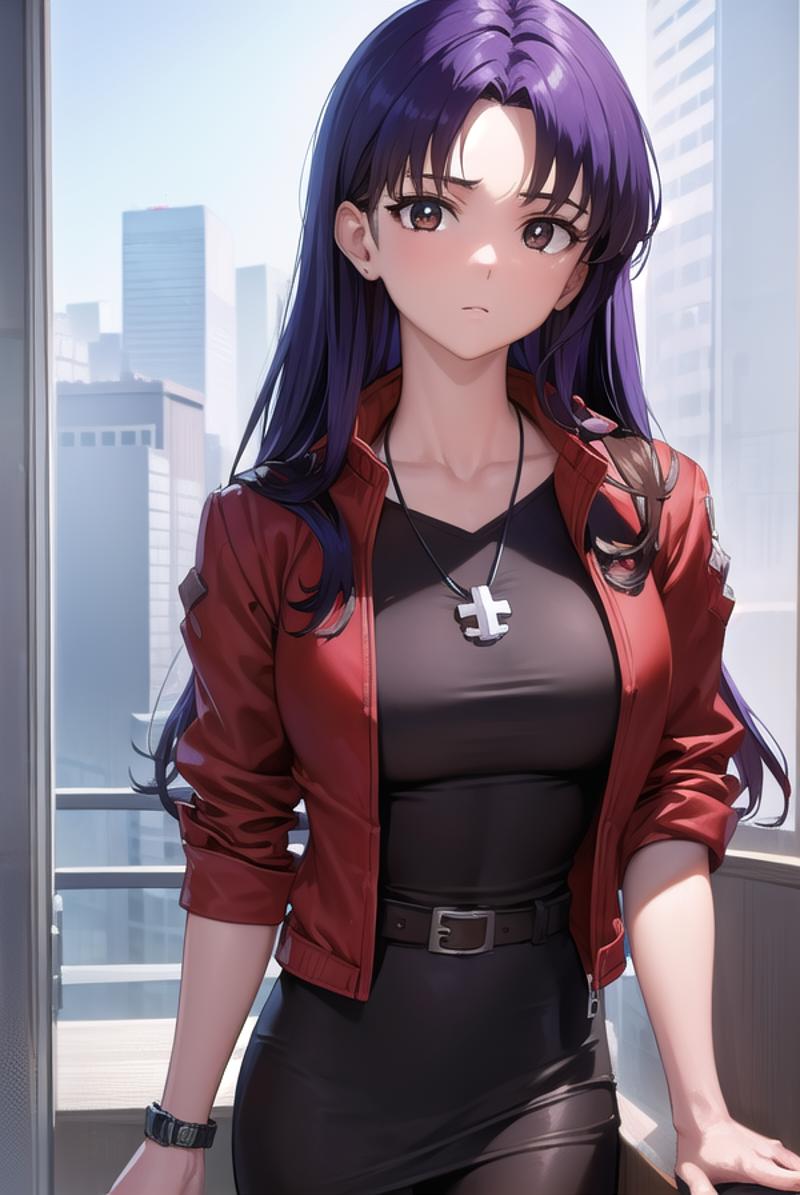 Misato Katsuragi (葛城 ミサト) - Neon Genesis Evangelion (新世紀エヴァンゲリオン) - COMMISSION image by nochekaiser881