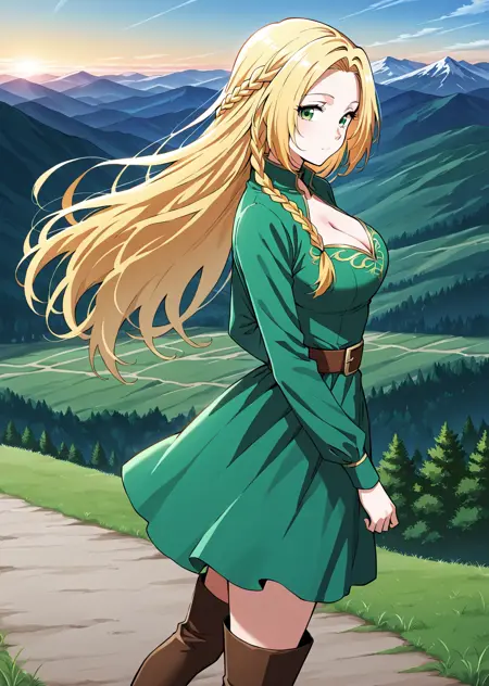 Angela Rose | The Beginning After the End | Webtoon | Illustrious