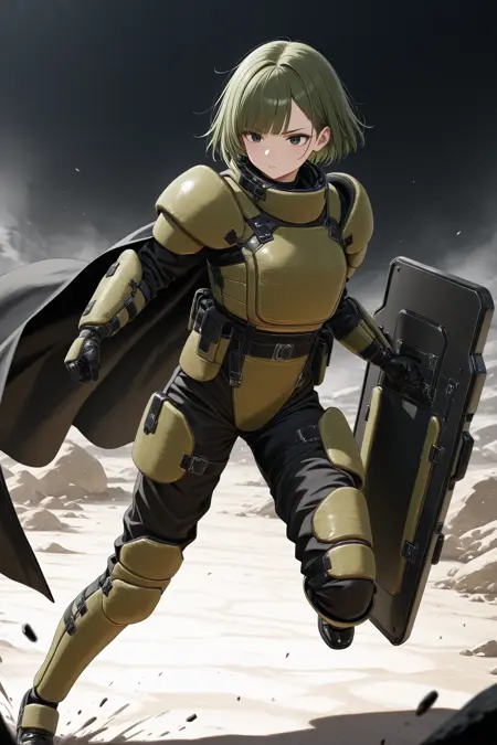 [helldivers]B-27 Fortified Commando Armor