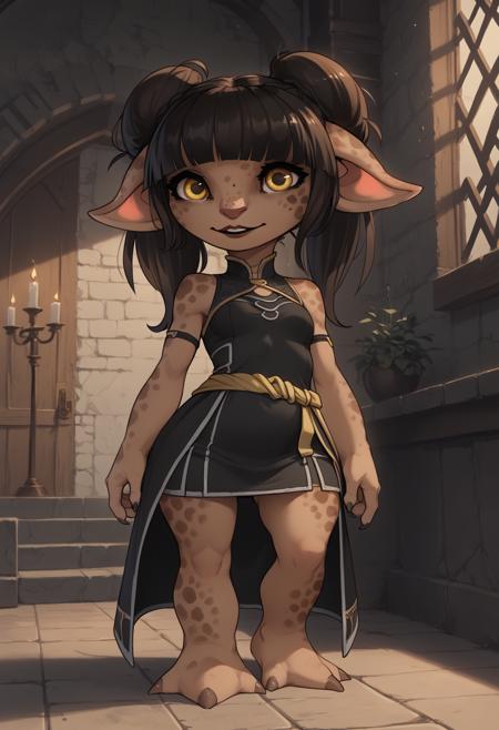 Asura, female, Guild Wars, short