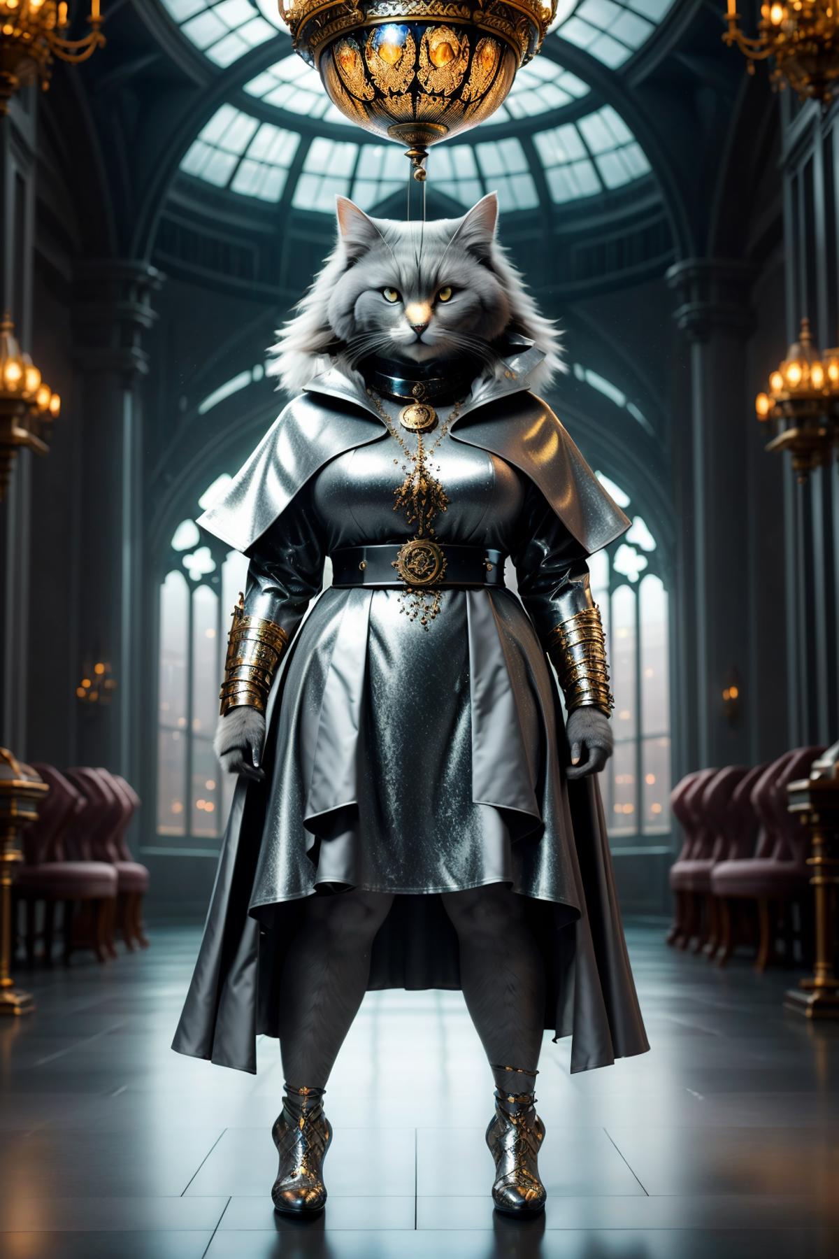 A Random Realistic Humanized Cat Character (realistic furry character) image by DeViLDoNia