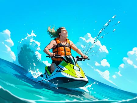 jetski Lora SDXL v1.0
