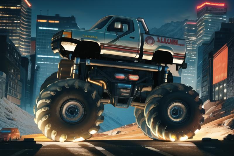 Monster truck image by pogbacar