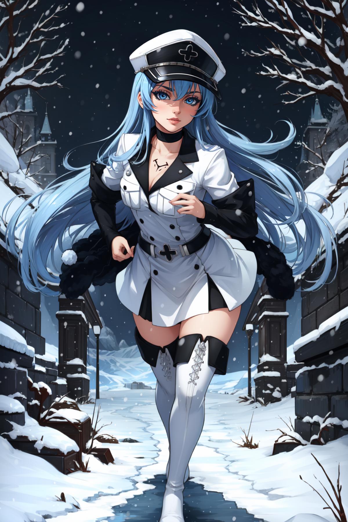 Esdeath (Akame ga Kill) image by PettankoPaizuri