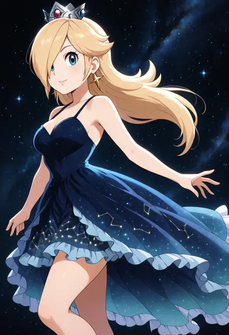 Silk Stars Dress (Citron Original) [Illustrious]