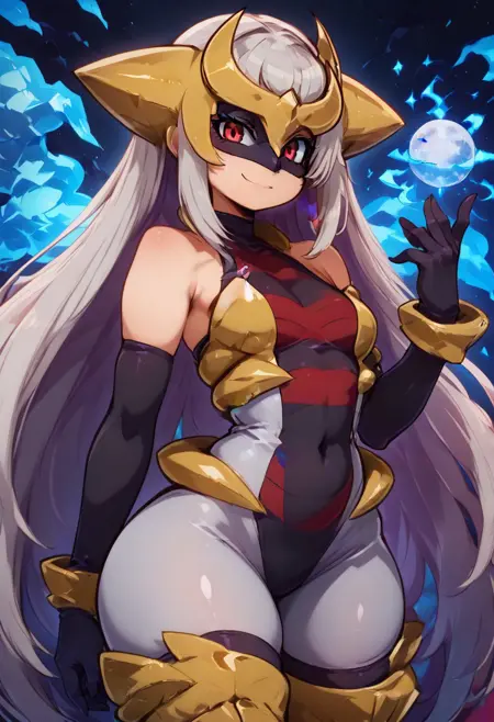 Girathea: Silver Moon (Renegade Goddess) (Citron OC) [Illustrious & Pony]