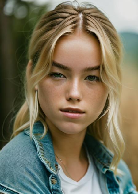 <lora:Milly-Alcock-Lora-09:1> RAW photo, subject, (high detailed skin:1.2), 8k uhd, dslr, soft lighting, high quality, film grain, Fujifilm XT3, 1girl , 22 years old, (whole body), in casual clothes, natural skin