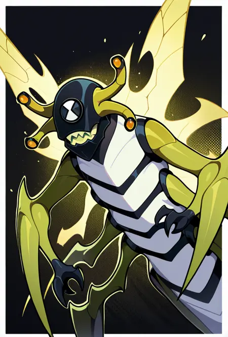 Stinkfly -- Ben 10 (chaquetrix support) Illust