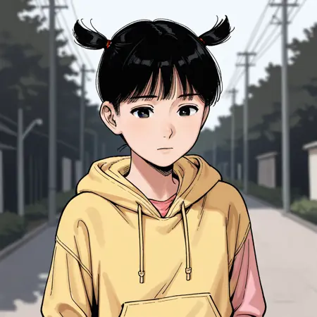 Short Pigtails [ Haircut ][ concept ] by Leaf