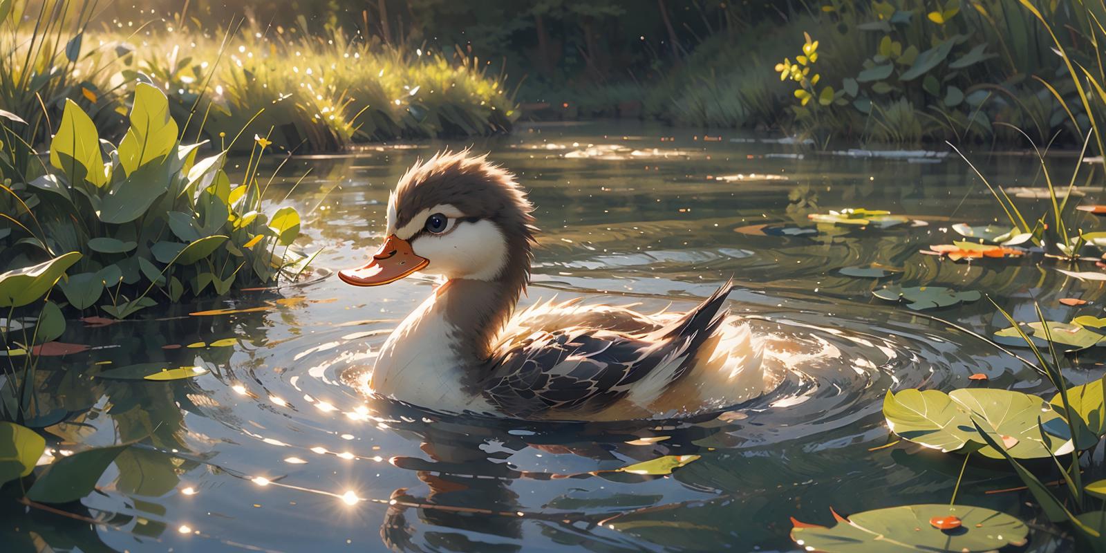 野鸭子/Cute duck Lora image by chosen