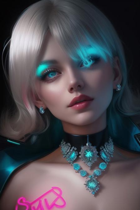 gorgeous neon diamond,