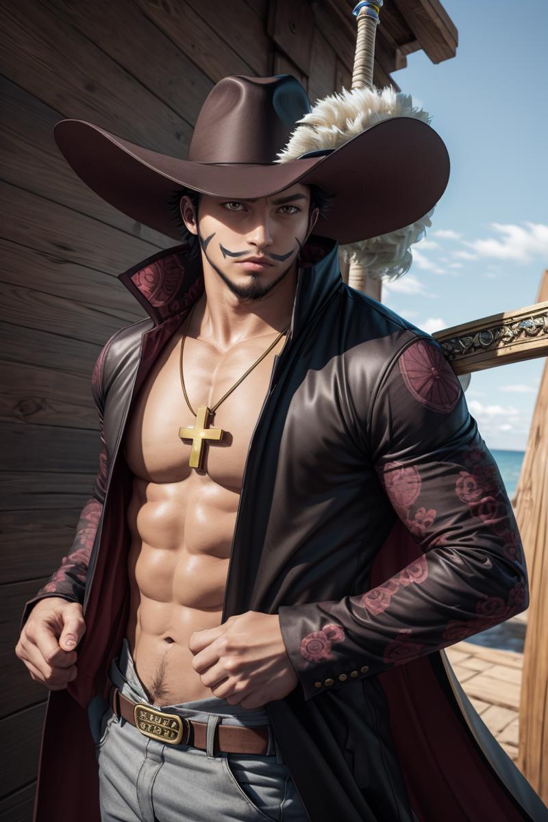 Dracule Mihawk | One Piece (anime character) | ownwaifu image by ownwaifu