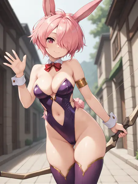 Rabbit Girl Barbun - Monster Girl Quest!/Monmusu Quest! - Illustrious