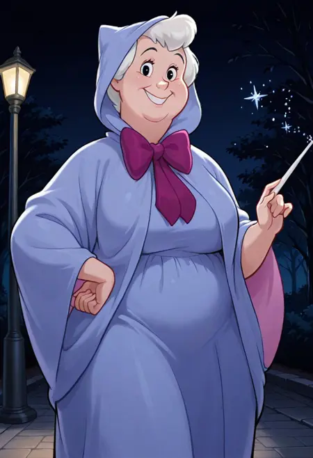 [Pony/Illu] Fairy Godmother (Cinderella)