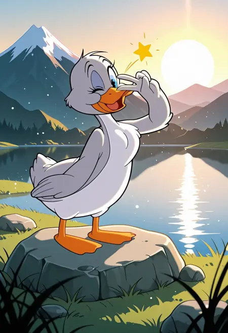 MOTHER DUCK - TOM & JERRY [PONY//ILLUST]