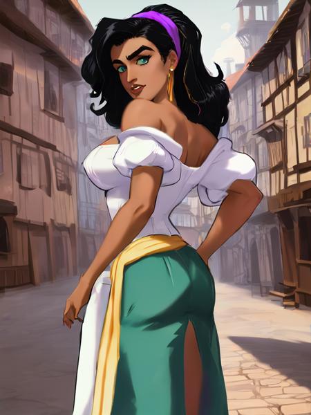 Esmeralda <lora:princess_xl_v2:0.8>