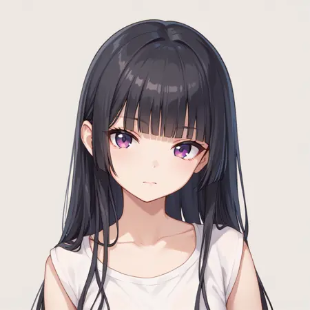 公主切发型 / 姫カット / Hime cut hairstyle [HiKaRi]