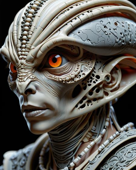 ((((masterpiece)), photographic)), professional detailed portrait, ultra high detail, sharp, insanely detailed, 



alien portrait, high fantasy, pale whites, grays, marble texture, soft diffused lighting, elongated face, pronounced cheekbones, slender nose, narrow eyes, intricate skin texture, natural armor, draped garment, bead-like structures, solemnity, alien grace, ancient wisdom, Guillermo del Toro style, naturalistic alien form, absurdres, incredibly-absurdres, high-sharp, ultra-highres, Sharp, 4K,





<lora:xl_more_art-full_v1:0.3>, 
<lora:AetherPunkAIv2:0.9>,
<lora:WowifierXL-V2:0.1>, 
<lora:orangeblack:1.2>, 
<lora:ReaLora:0.7>, 
<lora:RMSDXL_Enhance:3>, 
<lora:RMSDXL_Photo:0.8>, 
<lora:psychedelicai-SDXL-V2-000008:1>, 
<lora:EnvyBetterHiresFixXL01:0:hr=1>,  
<lora:add-detail-xl:0.8>, 
<lora:DetailedEyes_V3:1.2>, 
<lora:PerfectEyesXL:1.0>,
<lora:mjv6:0.8>,





