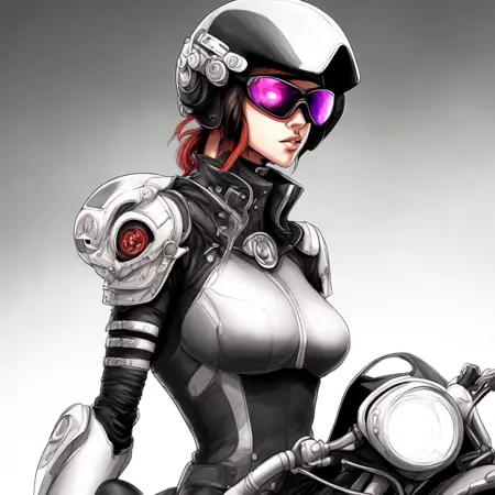 djz Bionic Bike Girl