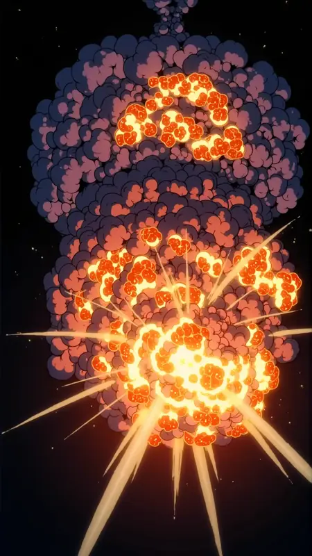 F.1 Explosion Beam Animation Special Effects