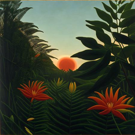 Henri Rousseau | Hypernetwork v1