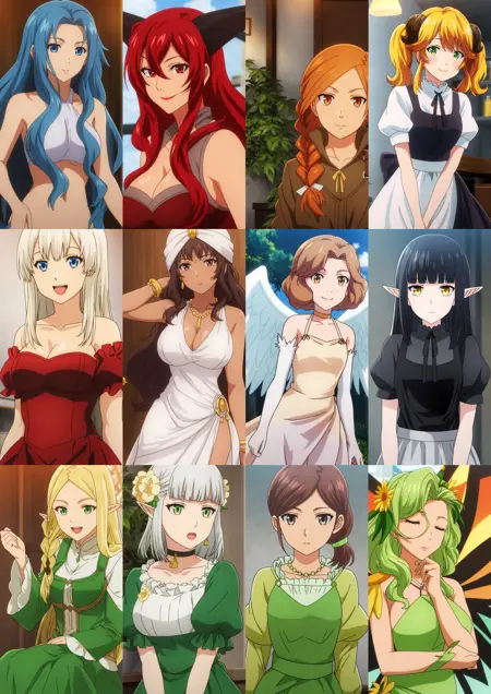 Restaurant to Another World - Girlpack LoRA