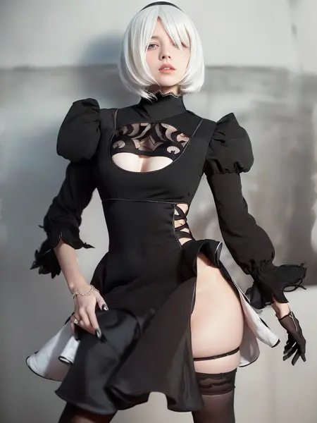 2B Cosplay (Yorha unit no 2 type B) Lora