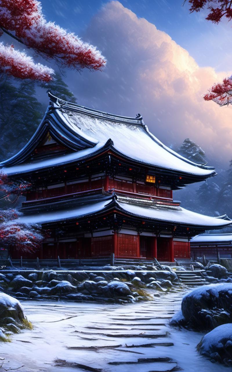 Ancient Chinese Scenery Background XL image by ronhong