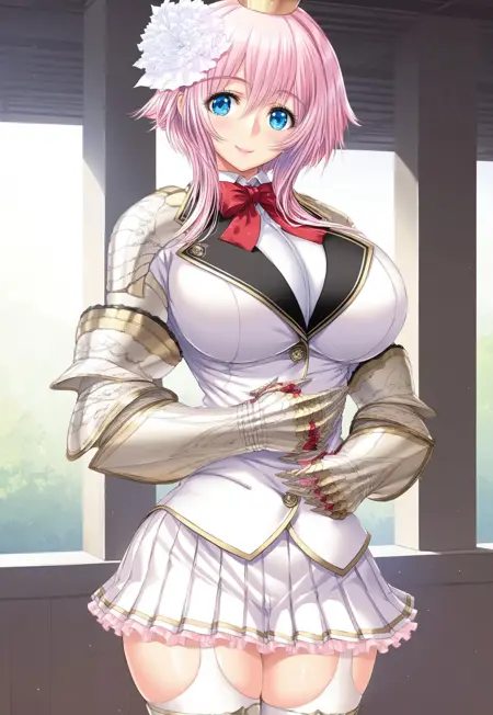 Elise - Sei Brunehilde Gakuen Shoujo Kishidan to Junpaku no Panty ~Kacchuu Ojou-sama no Zecchou Omorashi~