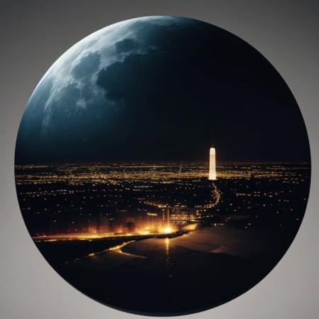A city on the moon.