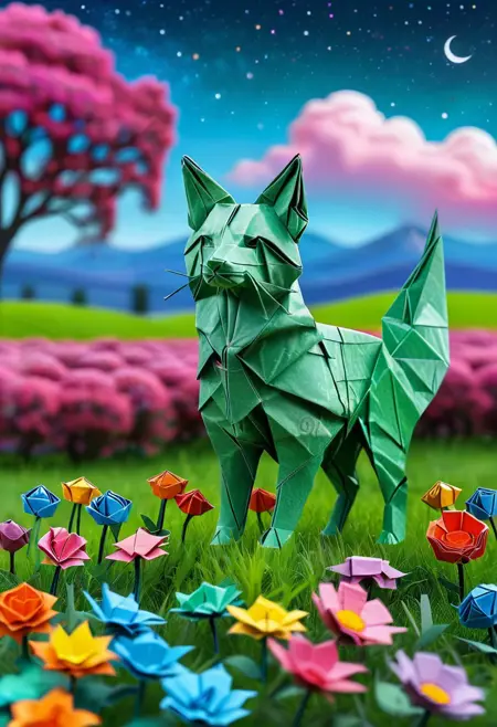 unfazed origami - xl