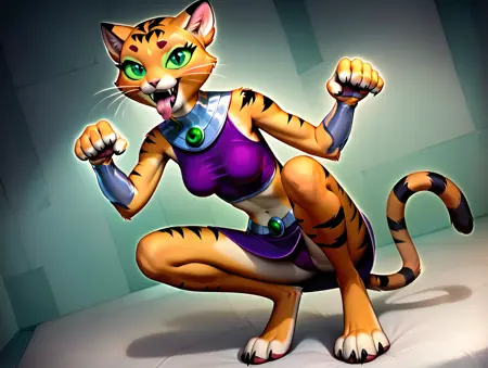 Starfire cat (Teen Titans)