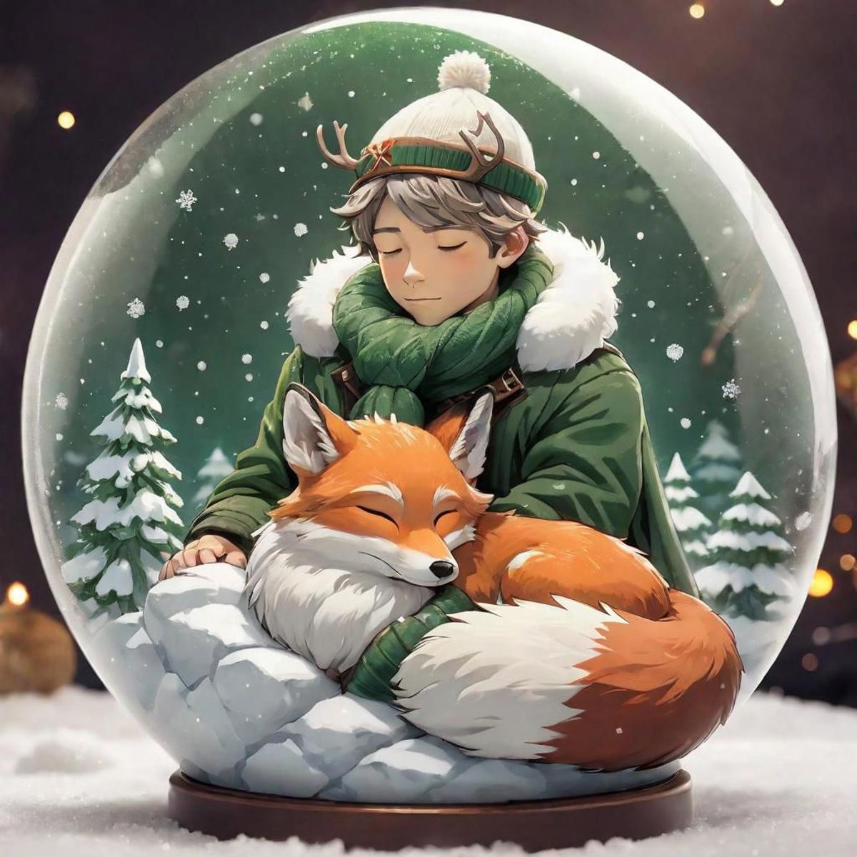 Snow Globes for SDXL image by deadlock