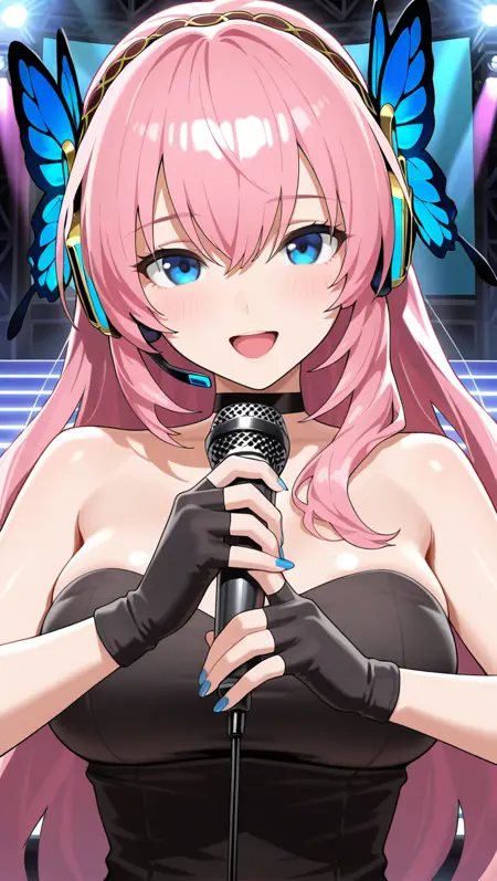 巡音流歌 · 蝴蝶耳机-博歌乐（Megurine Luka · Magnet-Vocaloid）