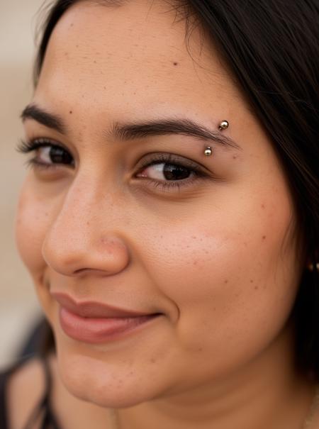 NosePiercing [Face Piercings] - Flux Eyebrows Right v1.0