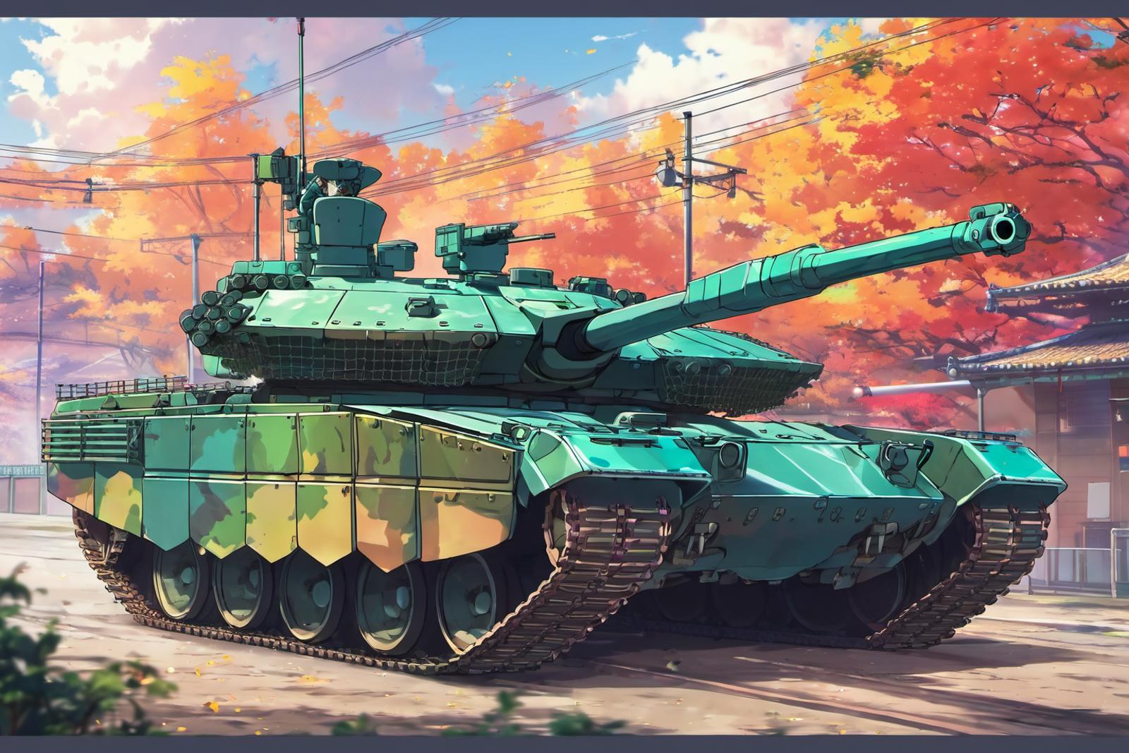 T90M-XL Main Battle Tank LoRA image by Artilliada