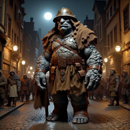 Sergeant Detritus - Ankh-Morpork City Watch - Discworld (Flux) V1